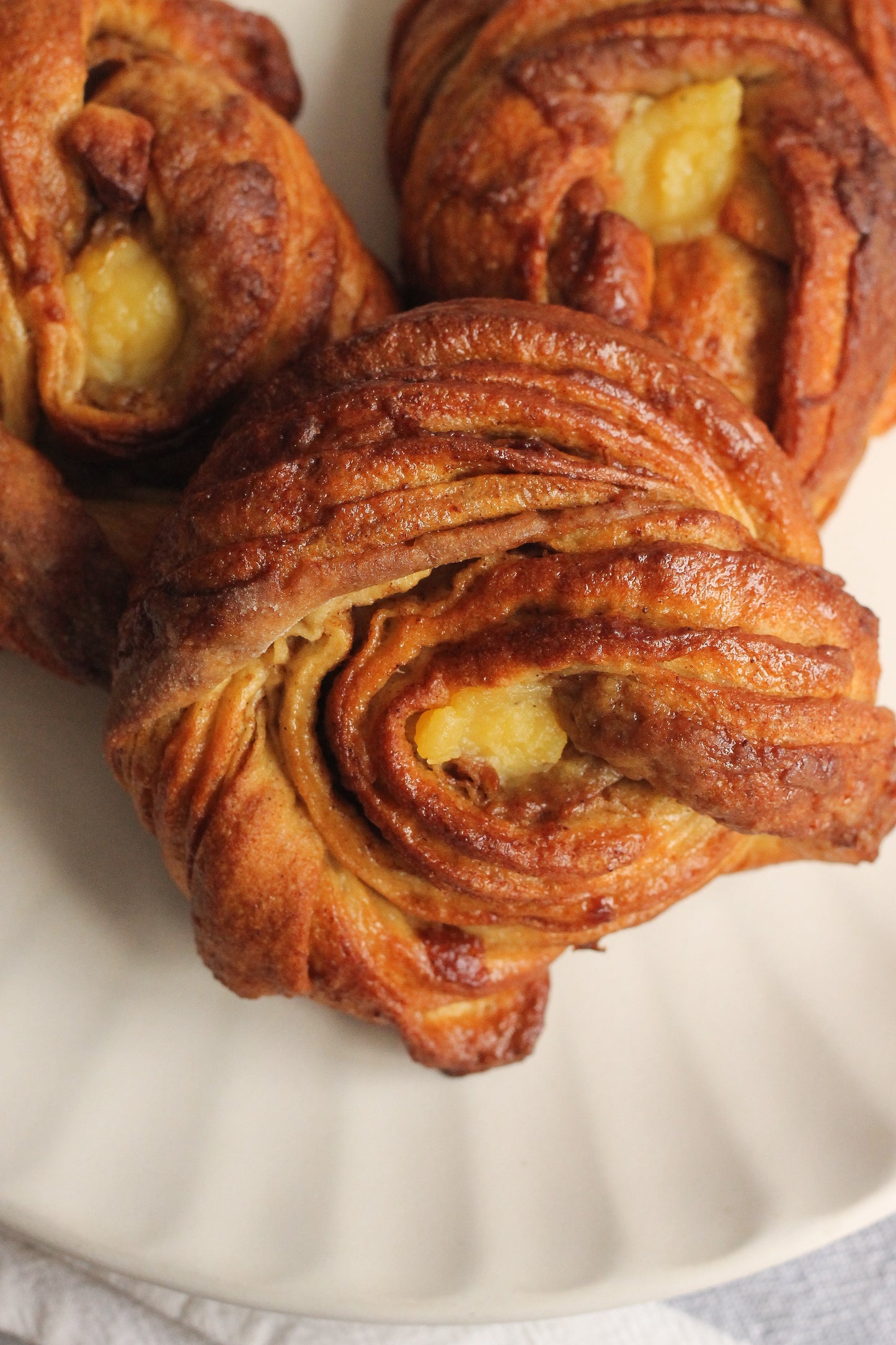 Nudos de Canela / Kanelbullar X 3 Unds