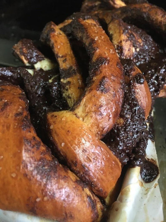 Sourdough babka de chocolate con naranja Suculenta Panadería