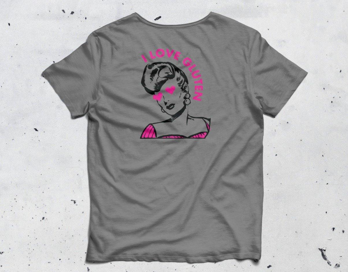Camisetas I ♥️ Gluten - Suculenta Panadería
