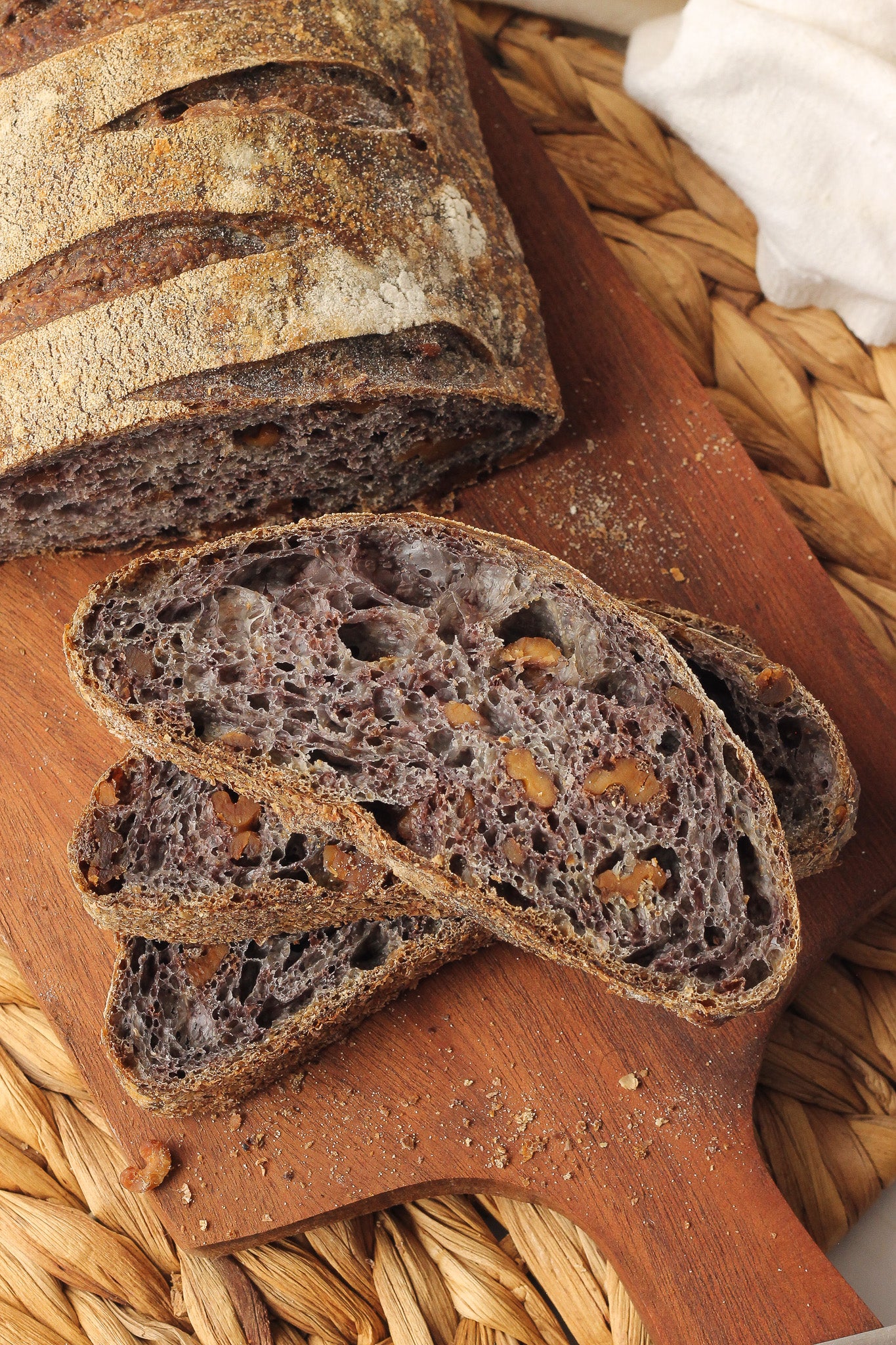 Sourdough con Nueces de Nogal