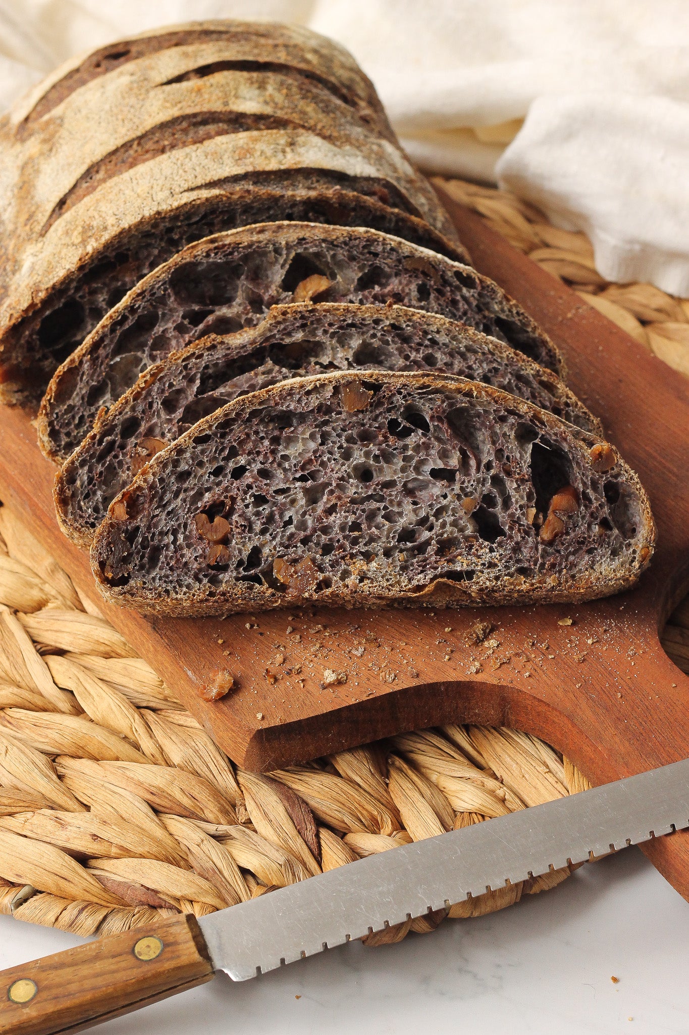 Sourdough con Nueces de Nogal