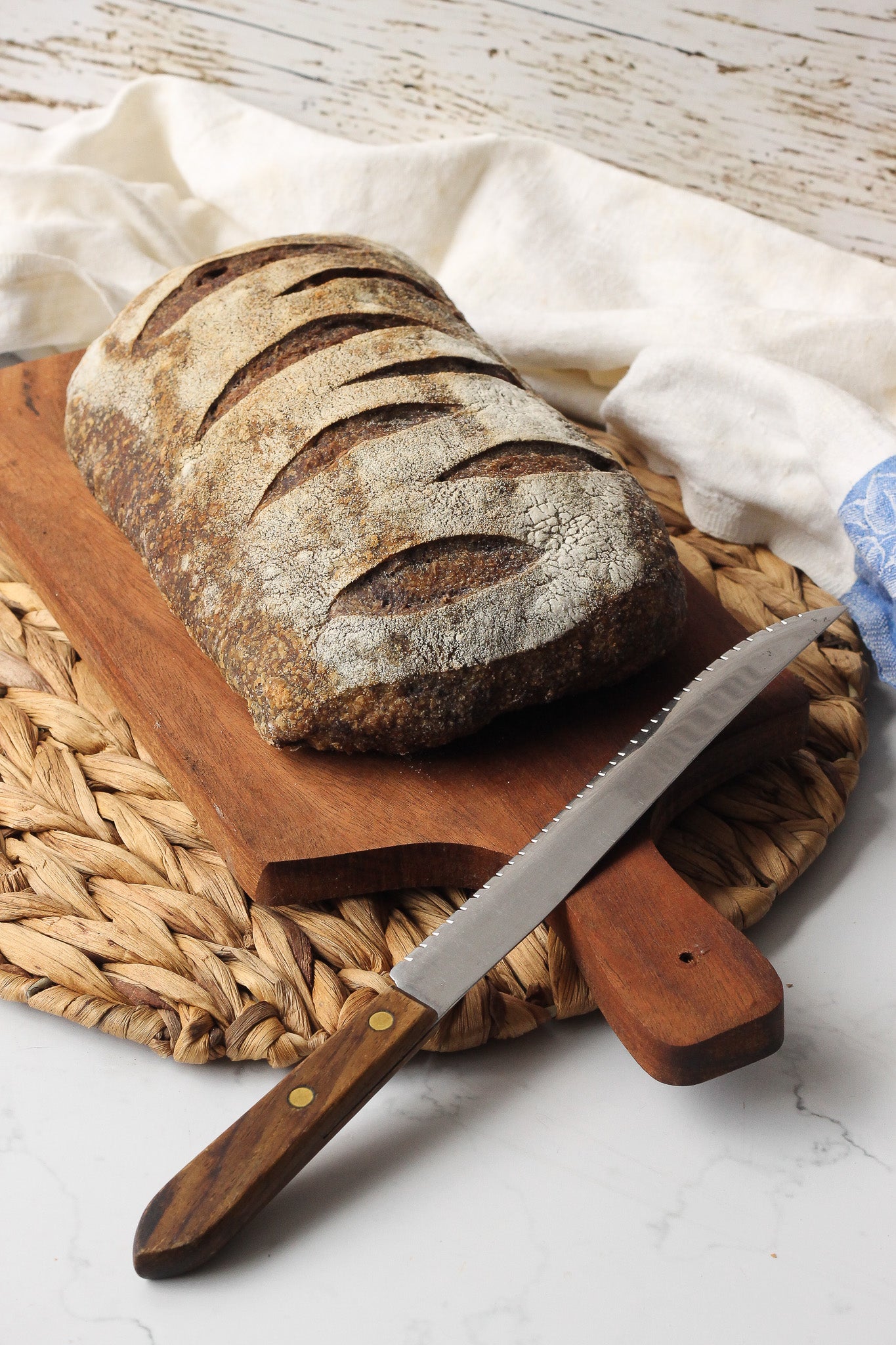 Sourdough con Nueces de Nogal