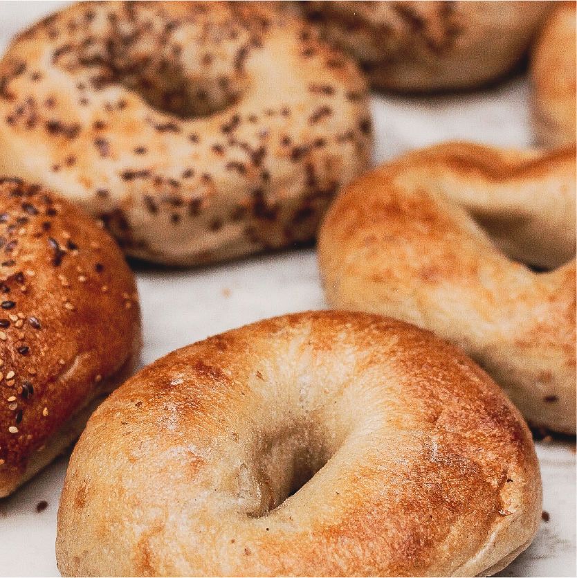 Bagels de masa madre
