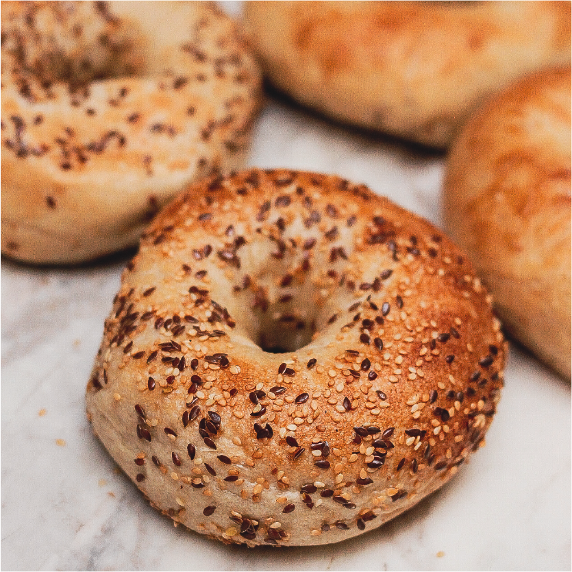 Bagels de masa madre
