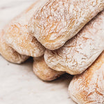 Cargar imagen en el visor de la galería, Pan ciabatta x 6 unidades
