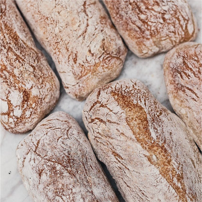 Pan ciabatta x 6 unidades