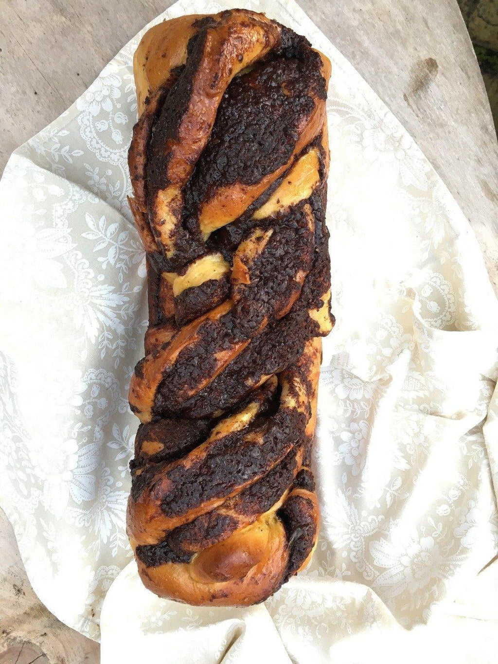 Sourdough babka de chocolate con naranja Suculenta Panadería