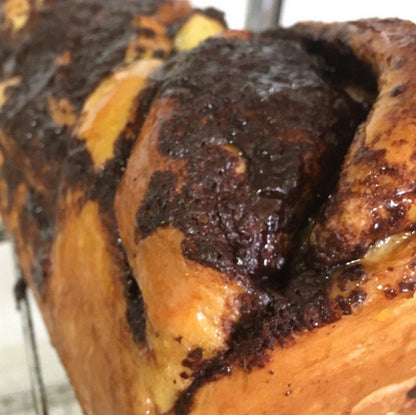 Sourdough babka de chocolate con naranja Suculenta Panadería