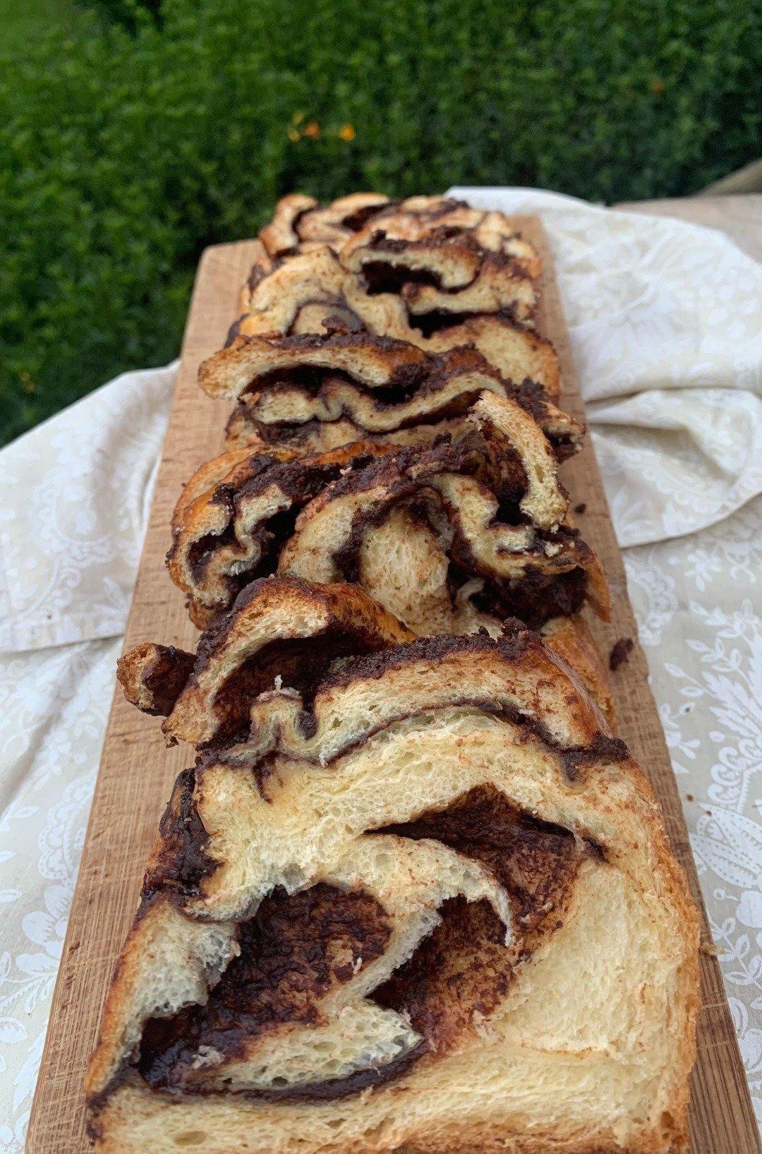 Sourdough babka de chocolate con naranja Suculenta Panadería
